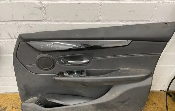 Front door card panel trim