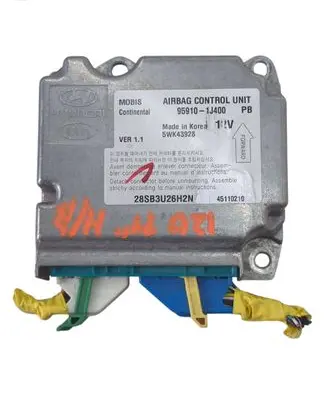 Hyundai i20 (PB PBT) Airbag control unit/module 959101J400 45110210 5WK43928