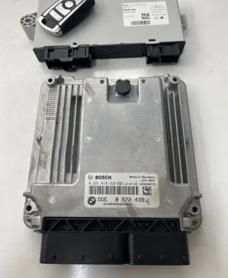 Engine ECU kit and lock set