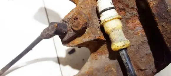 ABS brake wheel speed sensor