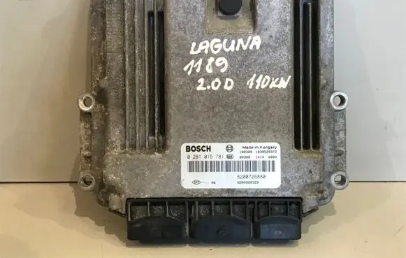 Renault Laguna III Engine control unit/module 8200726880 0281015781