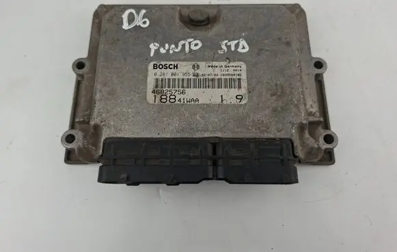 Fiat Punto (188) Engine control unit/module 46825756 0281001955