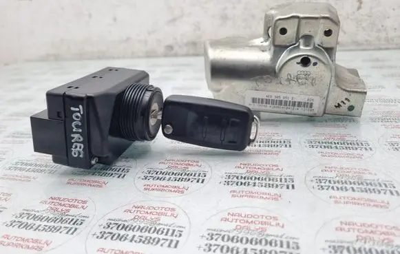 Volkswagen Touareg I Engine ECU kit and lock set 4E0905852E 3D0905865E