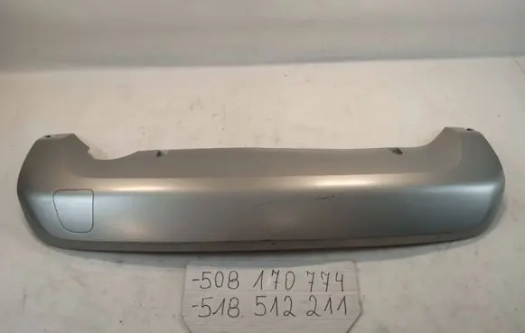 Opel Crossland X Rear bumper lower part trim 39097394