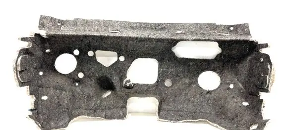 Heat shield in engine bay