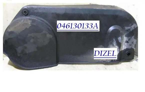 Audi 100 200 5000 C3 Timing belt guard (cover) 046130133A 046130133B