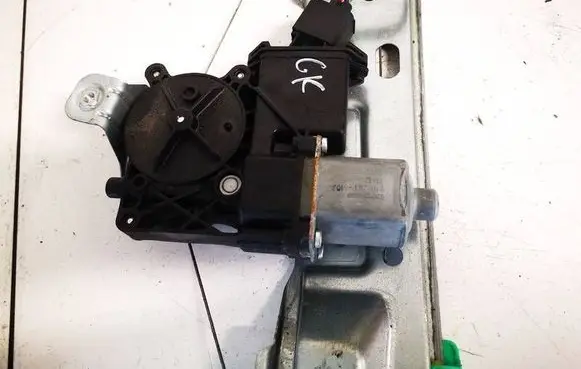 Opel Astra J Rear door window regulator motor 910281103 910281-103