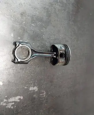 BMW 3 E46 Piston with connecting rod 11251437176