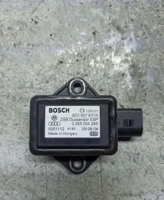 Volkswagen PASSAT B5 ESP acceleration yaw rate sensor 8E0907637A