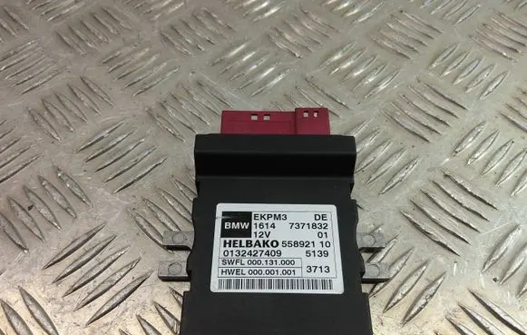 BMW 5 F10 F11 Fuel injection pump control unit/module 7371832