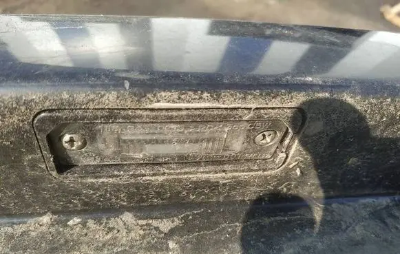 Volkswagen PASSAT B6 Number plate light 