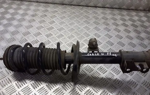 Opel Corsa D Front shock absorber/damper 13343098