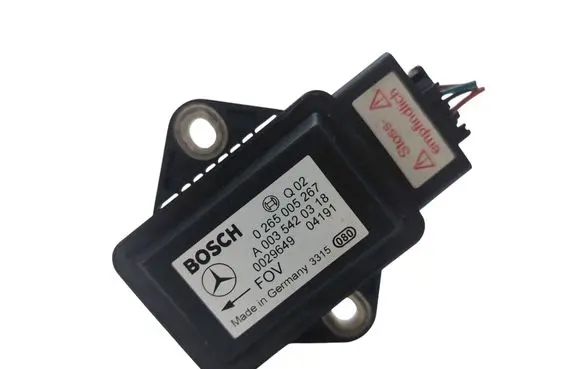 Mercedes-Benz E W211 ESP acceleration yaw rate sensor A0035420318 0265005267 0029649