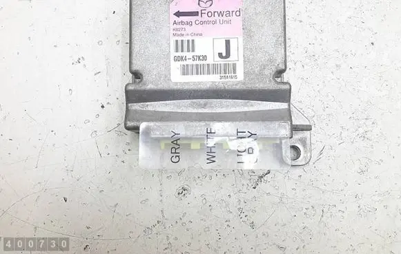 Mazda 6 Airbag control unit/module GDK457K30 315A1615