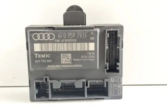 Audi A6 S6 C6 4F Door control unit/module 4F0959793F