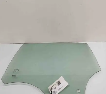 Opel Corsa F Rear door window glass 9823170380