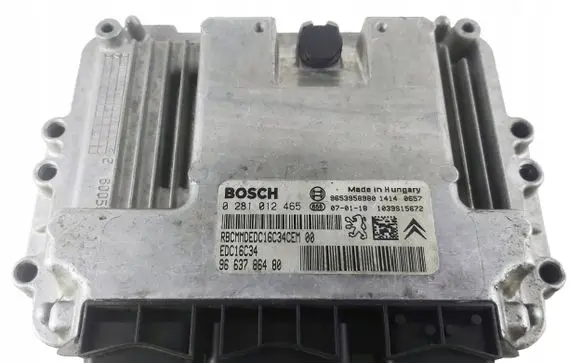 Peugeot 207 Engine control unit/module 9663786480