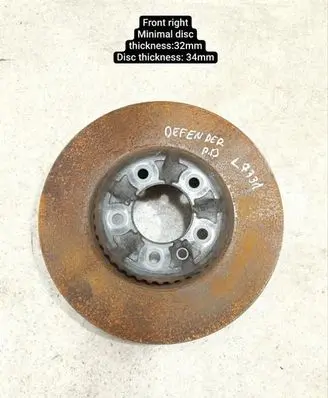 Land Rover Defender Front brake disc 16D35300