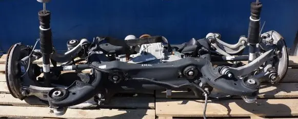 Audi A6 S6 C8 4K Rear axle beam with reductor 23235422