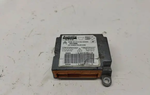 Citroen Berlingo Airbag control unit/module 9653190880 603602500