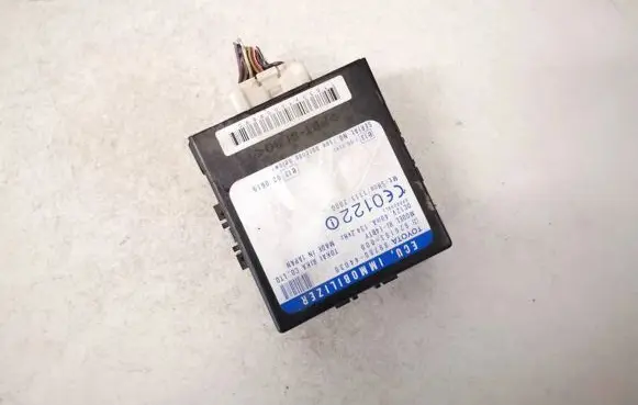 Immobilizer control unit/module