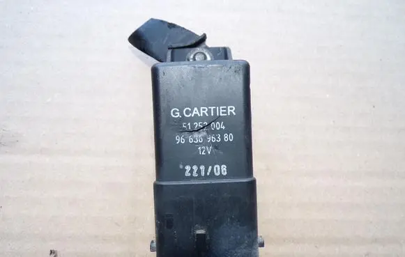 Fiat Scudo Glow plug pre-heat relay 9663696380