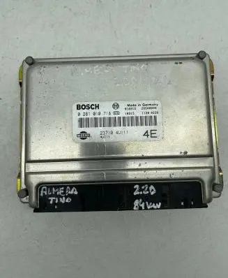 Nissan Almera Tino Engine control unit/module 237104U111 28SA0000 0281010718