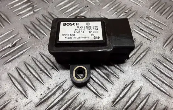 BMW X5 E53 ESP acceleration yaw rate sensor 0265005248 34526753694 0007188