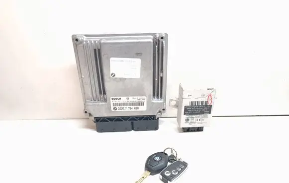 BMW X5 E53 Engine ECU kit and lock set 7794626 0281011414 6941986