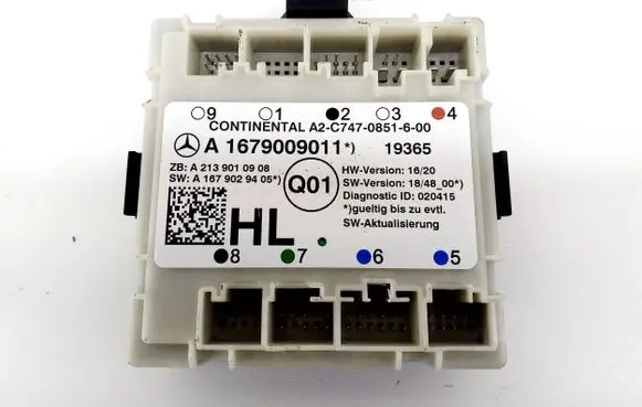 Mercedes-Benz C W205 Door control unit/module A1679009011
