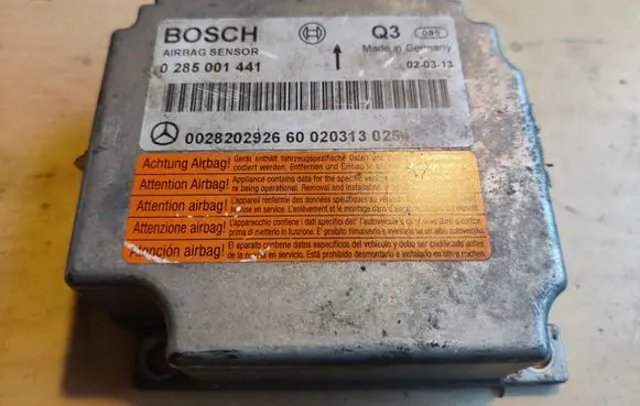 Mercedes-Benz E W211 Airbag control unit/module 0285001441 0028202926 002820292660