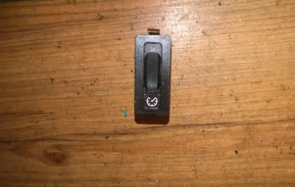 Panel lighting control switch