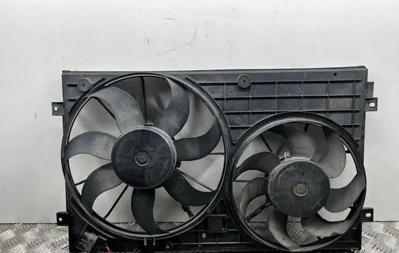 Skoda Superb B6 (3T) Electric radiator cooling fan 1K0121207T 1355D300194 1J0973752