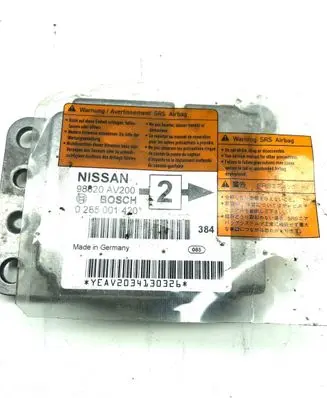 Nissan Primera Airbag control unit/module 98820AV200 0285001420 YEAV204130326