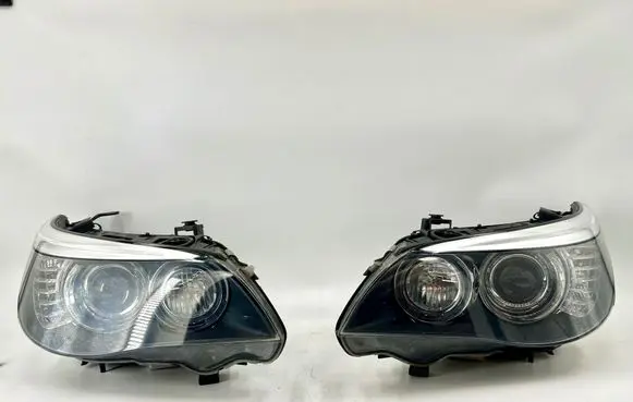 BMW 5 E60 E61 Headlights/headlamps set 7044672 7044671 63127045691