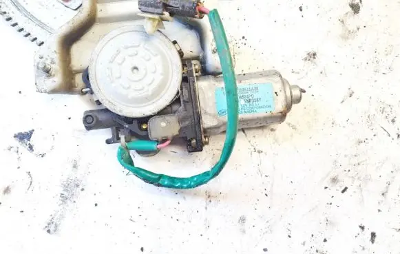 KIA Carens I Front door window regulator motor ok2fa597356y xh504p0