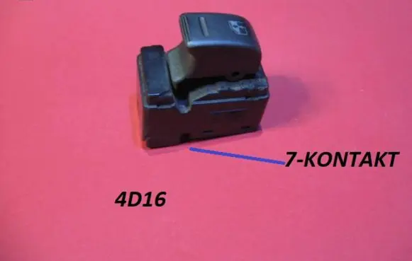 KIA Carnival Electric window control switch 4D16