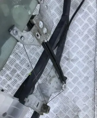 Sliding door window regulator with motor