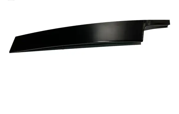 Front door glass trim molding