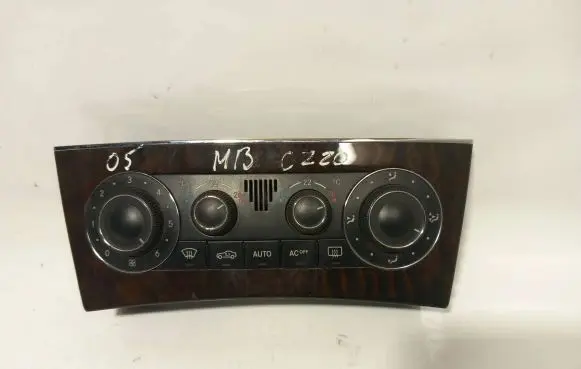 Mercedes-Benz C W203 Climate control unit A2038301785 9140010525 E153568