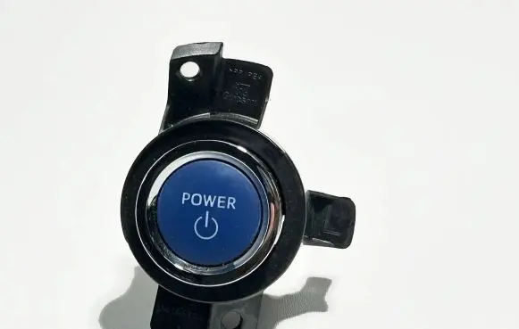 Engine start stop button switch