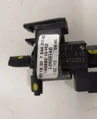 BMW 6 F12 F13 Vacuum valve 7810831 7089210H01 18307844317