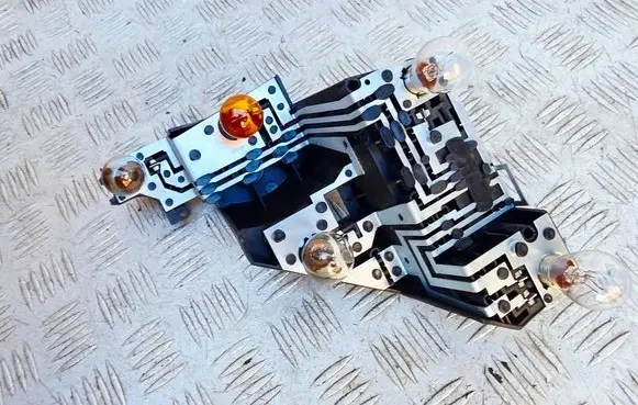Mercedes-Benz CLK A209 C209 Tail light bulb cover holder A2098200877