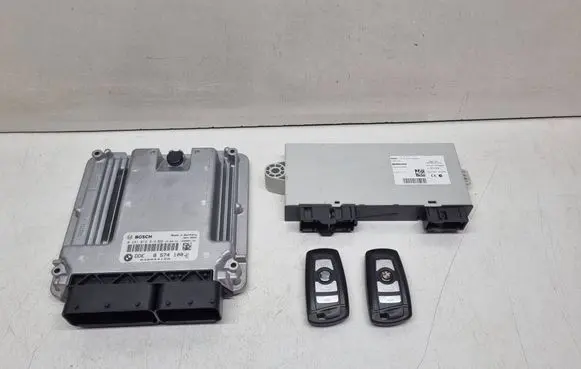 BMW 5 F10 F11 Engine ECU kit and lock set 8574100 61359301522