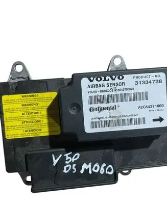 Volvo V50 Airbag control unit/module 31334738 A2C84371000 0J6040700028