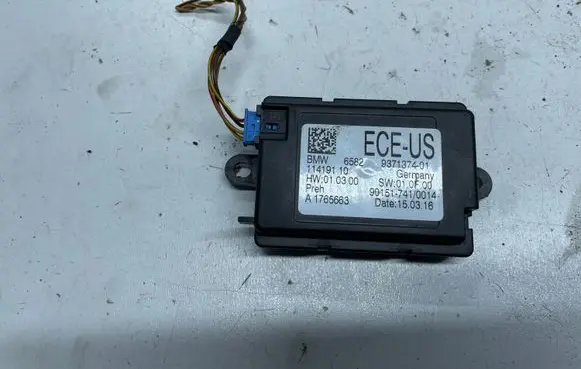 BMW 3 F30 F35 F31 Climate control unit 11419110 9371374 901517410014