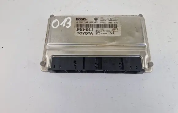Toyota Yaris Engine control unit/module 896610D212 0261208036