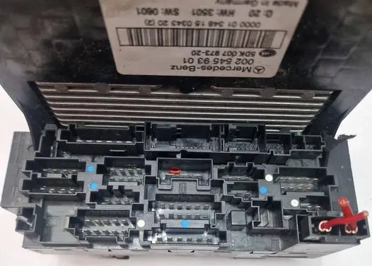 Mercedes-Benz C W203 Fuse box set 0025459301