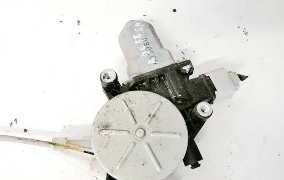 Rear door window regulator motor