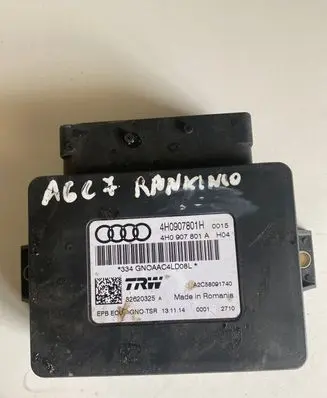 Audi A6 S6 C7 4G Hand brake control module 4H0907801A A2C58091740 4H0907801H